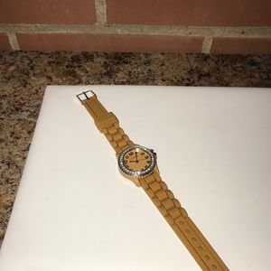 Geneva Tan Jelly Watch